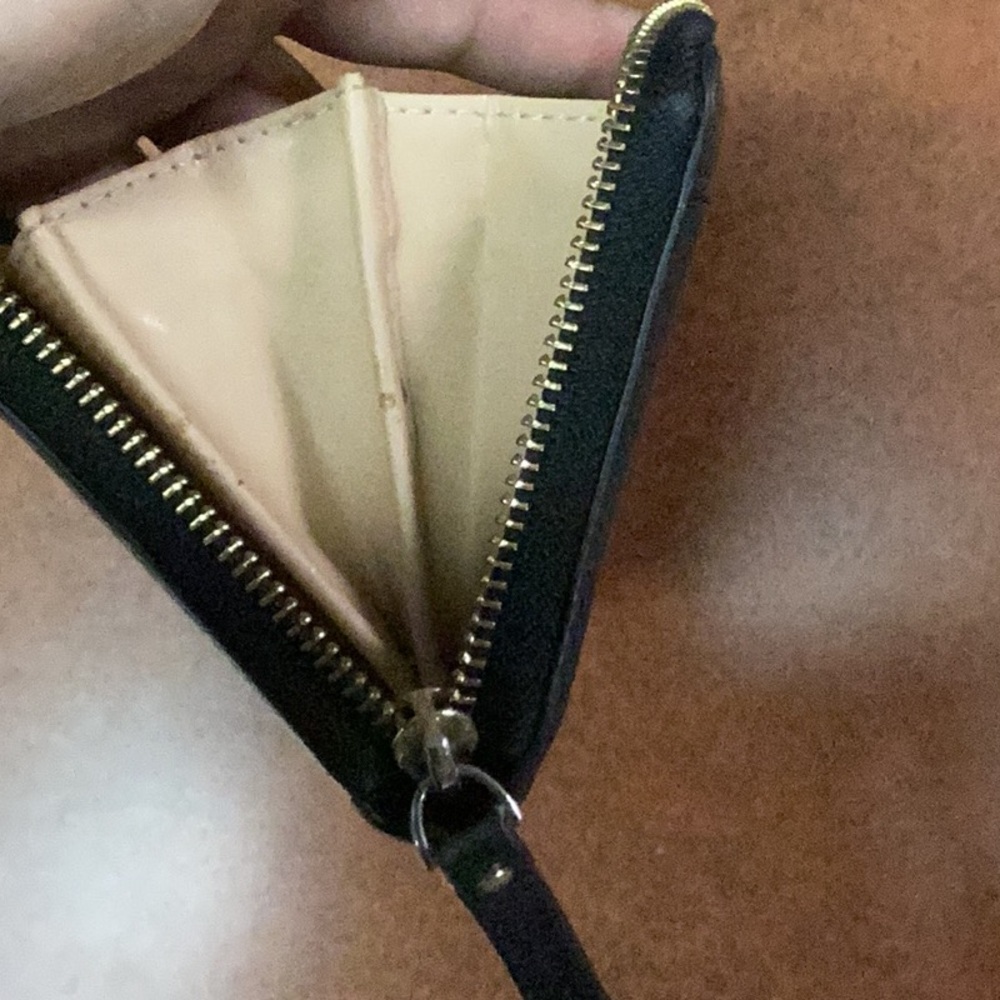 Kate Spade Black Zip-Around Wallet - Picture 7 of 13